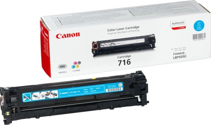 CANON 1979B002 Alkuperäinen 716 Syaani / Cyan Värikasetti