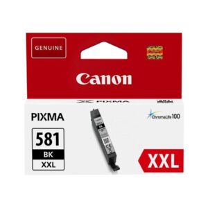Canon 1998C001, CLI-581XXL BK musta/Black mustekasetti Alkuperäinen Canon kasetti