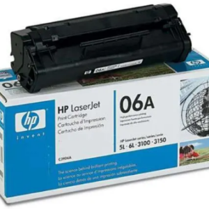 HP C3906A Alkuperäinen Musta värikasetti 1548A012