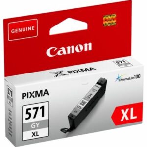 Canon 0335C001, CLI-571XL GY Harmaa/Grey mustekasetti 1 kpl Alkuperäinen Korkea (XL) värintuotto