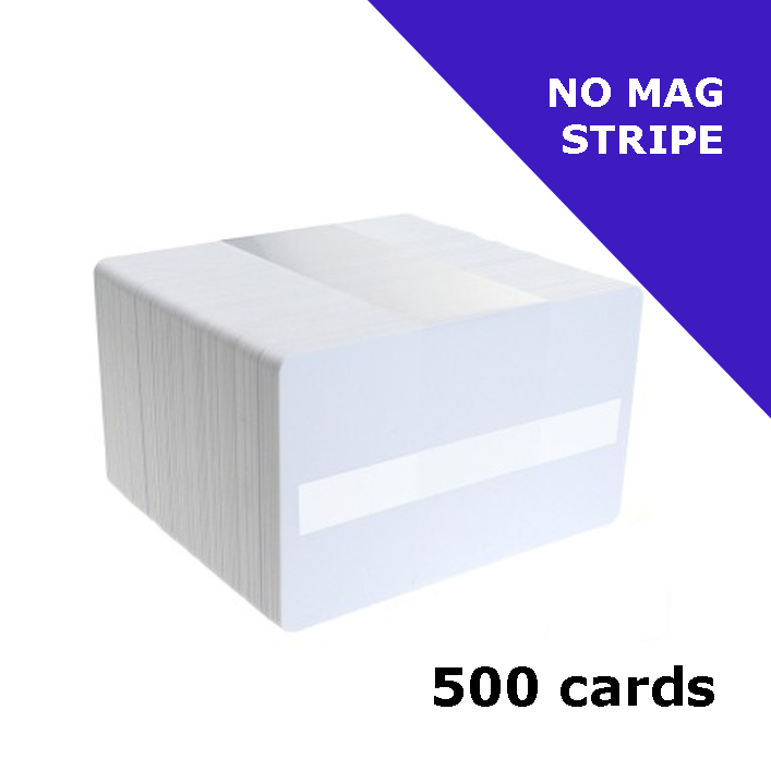 Zebra Blank PVC Cards with Signature Panel, 30 mil, 500 korttia, allekirjoituspaneelilla - Image 2