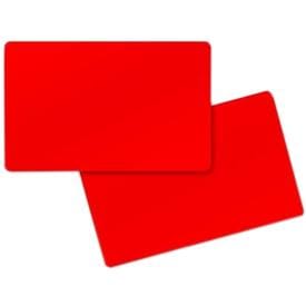Zebra 104523-130, Red PVC Cards, 30 mil, 500 korttia - Image 2