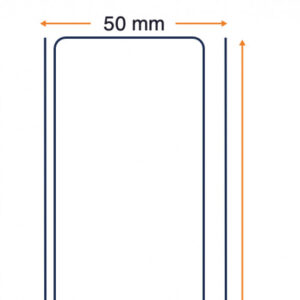 Zebra 3006129, Z-Perform, 1000D, 80, 50mm x jatkuva paperi, mobiilitulostimen kuitit