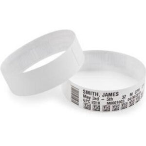 Zebra 3006305, 8000T Extra Tuff 180 Tag 25 x 229mm Synteettinen (polyolefiini) ranneke