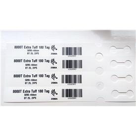 Zebra 3006305, 8000T Extra Tuff 180 Tag 25 x 229mm Synteettinen (polyolefiini) ranneke - Image 3