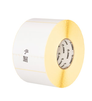 Zebra 3007201-T - Z-Perform 1000T, 51 mm x 25 mm, Thermal Transfer, Uncoated Paper, Core 76 mm Label