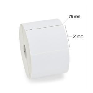 Zebra 800283-205 - Z-Perform 1000D, 76 mm x 51 mm, Thermal Transfer, Coated Paper, Core 25 mm Label