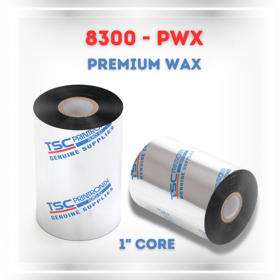 Tsc P159050-001, 110mm X 300M 8300-PWX PREMIUM WAX 12ROLLS/CTN - Image 2