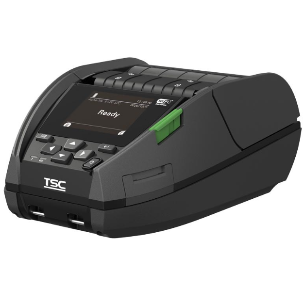 TSC A30L-A001-1002 Alpha-30L 3 tuuman mobiili etiketti- ja kuittitulostin, Wi-Fi + Bluetooth + USB-C, Peeler, EU