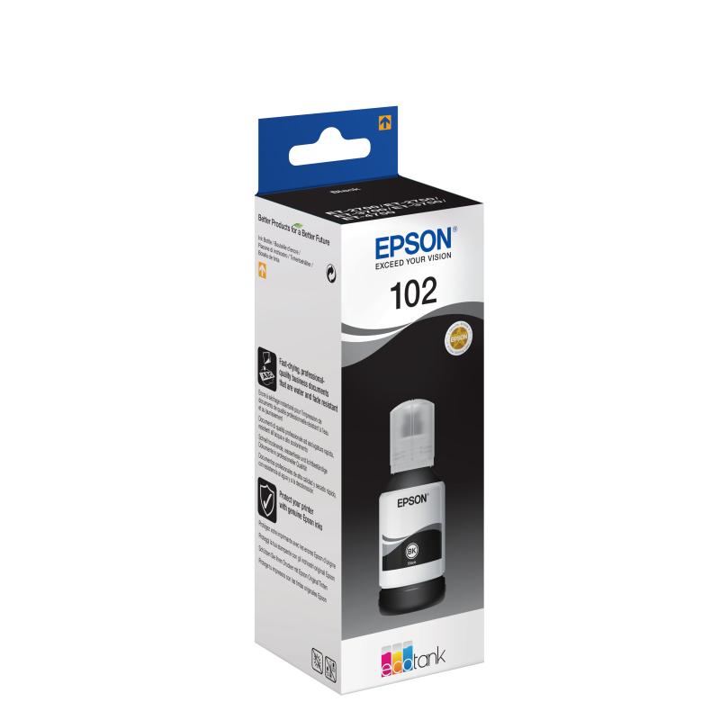 EPSON EcoTank Black ink bottle pigm.