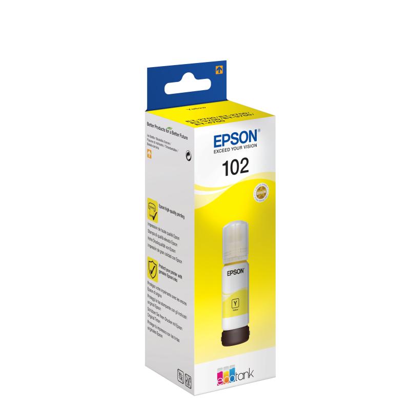 EPSON 102 EcoTank Yellow ink bottle