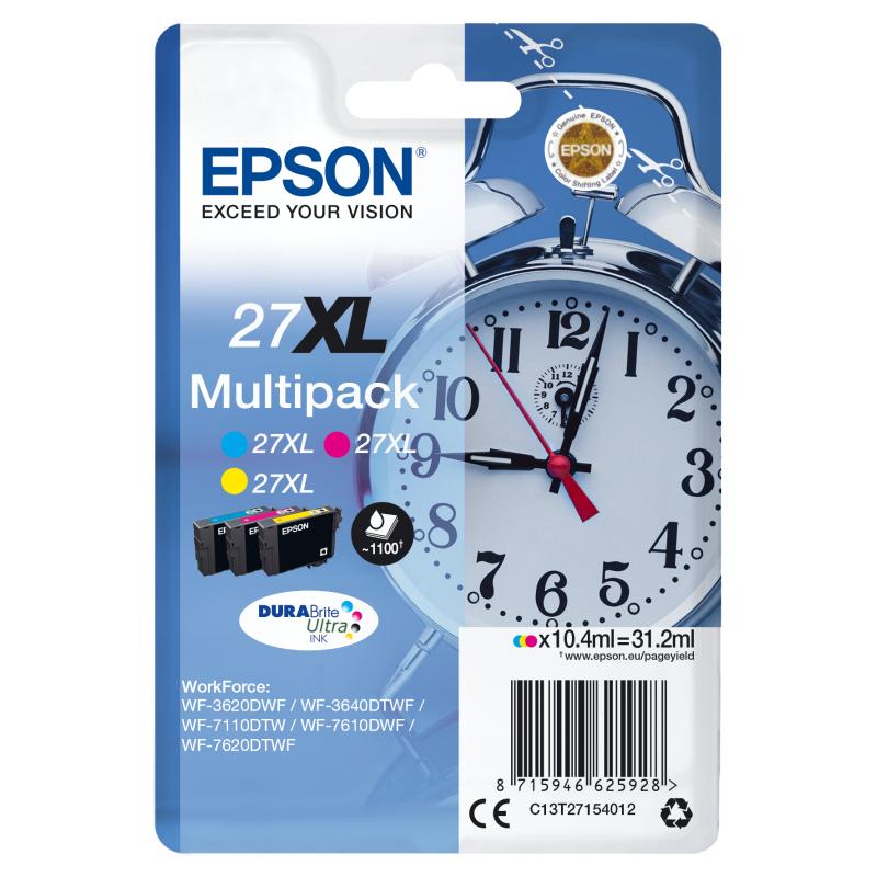 EPSON 27XL ink cartridge combo