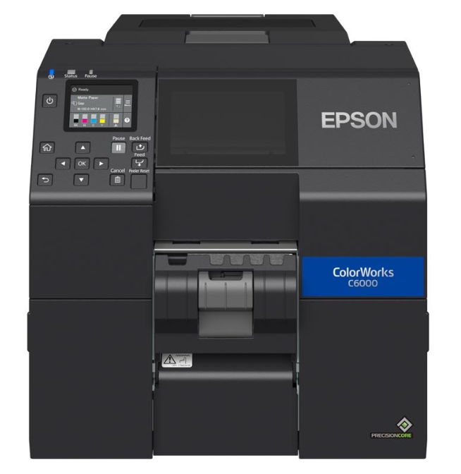 Epson ColorWorks CW-C6000Pe (mk) Etikettitulostin C31CH76102MK – Monipuolinen Nelivärinen Etikettitulostin - Image 2