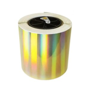 Primera DTM CC36PGHGG125TIS Poly Gold HoloGram Gloss – Leikattu rulla: 125 mm x 47 m
