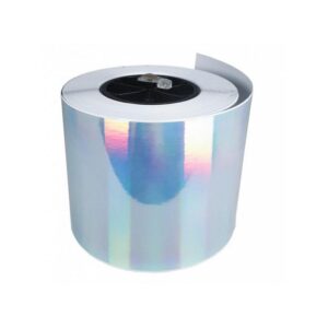 Primera DTM CC36PSHGG125TIS Poly Silver HoloGram Gloss – Jatkuva rulla: 125 mm x 47 m
