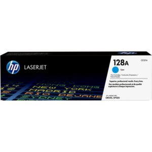 HP 128A, alkuperäinen syaani LaserJet-värikasetti