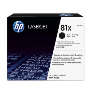 HP 81X High Yield Black Toner LJ Enterpr