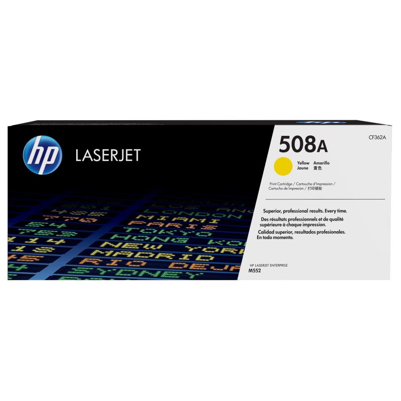 HP 508A Tonercartridge yellow