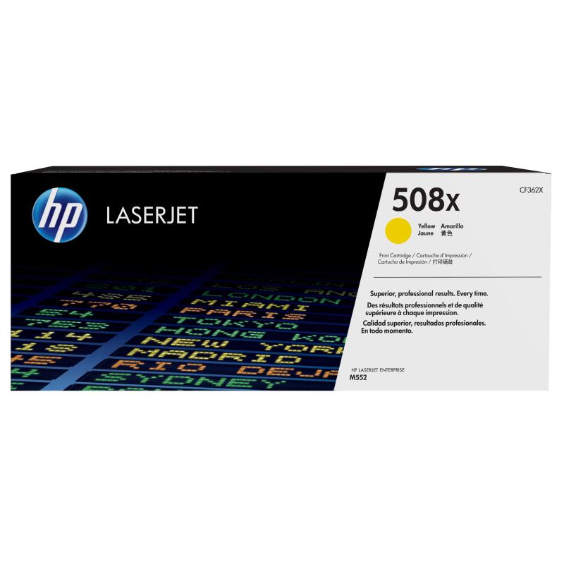HP 508X Tonercartridge yellow