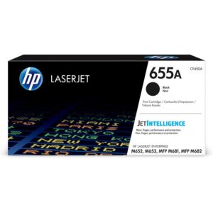 HP 655A LaserJet Toner Cartridge Black