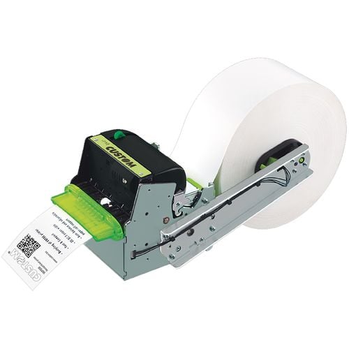Custom 915DW011000300 VKP80II SX kioskitulostin, 203 dpi, USB, RS232, presenter - Image 2
