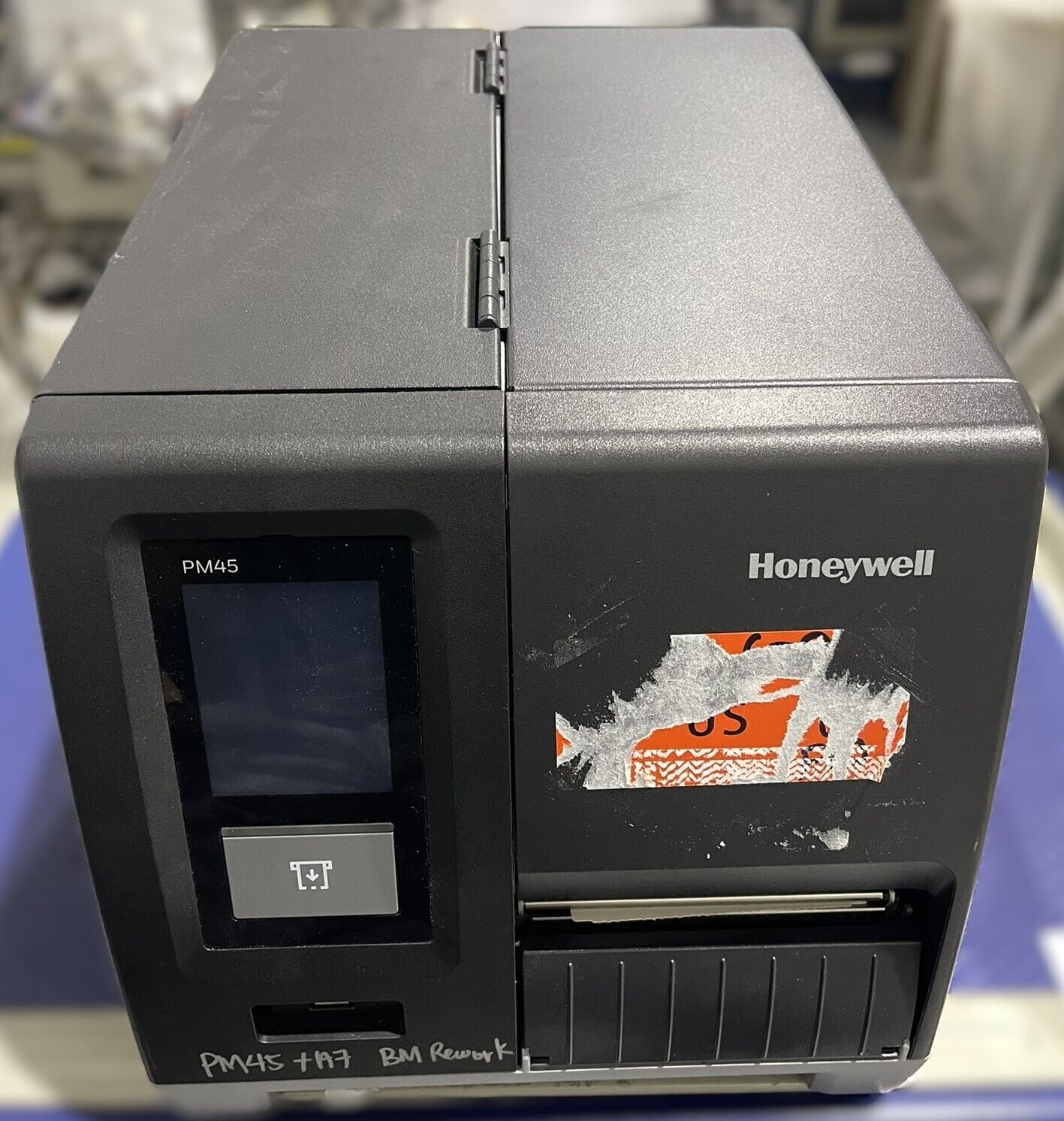 Honeywell PM45A10000030200 – PM45A teollisuustarratulostin, TT, 203 dpi, 350 mm/s, Full Touch, Ethernet, Rewinder + LTS - Image 2