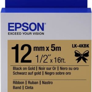 Epson C53S654041 - LK-4WBVN, 18 mm x 9 m, Thermal Printer, Matte, Core 3 mm Label