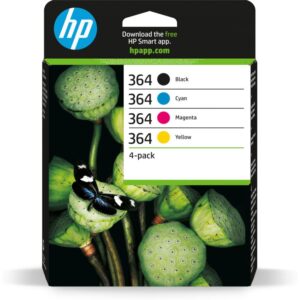 HP 364 CMYK ink cartridge combo 4-Pack