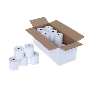 Pos Consumables NSS8080FSCBL-A, 80mm x 80mm x 12mm Thermal Paper Roll, a25 rullaa