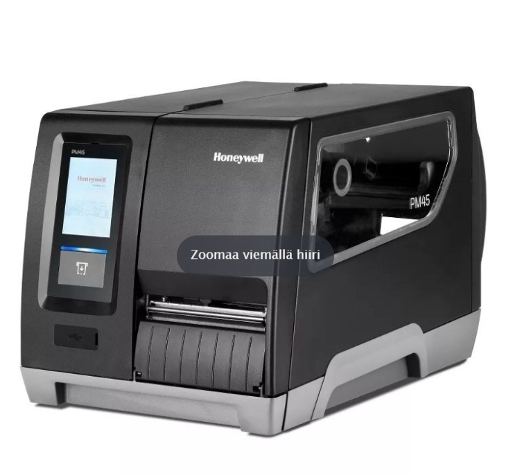 Honeywell PM45A10000030300, Teollisuustarratulostin, Termosiirto/ Suora lämpötulostus, 300 DPI, 300 mm/s, Langallinen Ethernet LAN