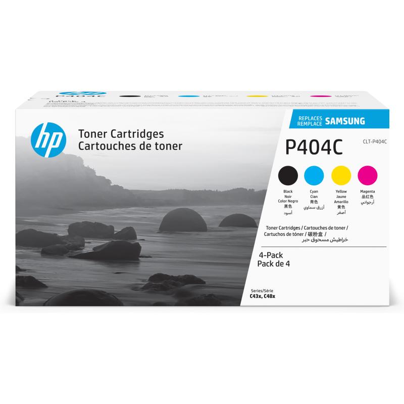 SAMSUNG CLT-P404C 4-pk CYMK Toner Crt