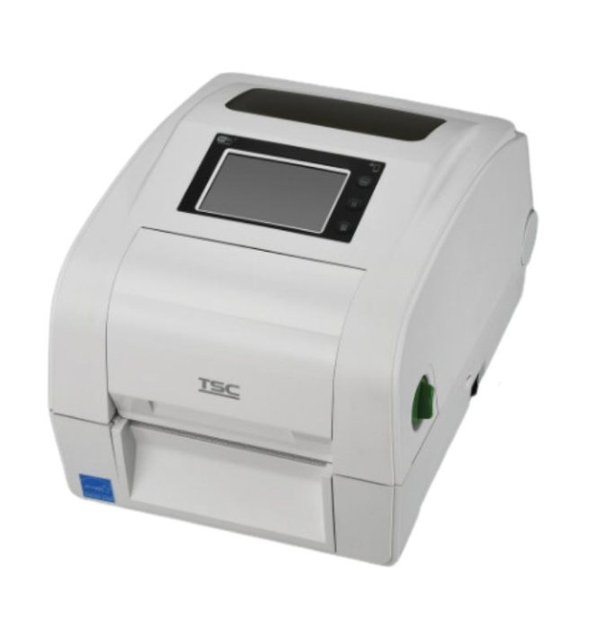 TSC. TH240HC-A001-0002, TH240THC, HEALTHCARE, LCD, DRAM 128MB/FLASH 128MB, USB + RS-232 + ETHERNET + USB HOST + RTC + BUZZER, EU EMEA