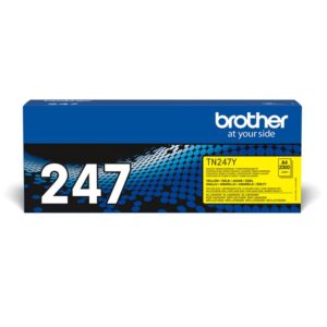 Brother TN-247Y värikasetti 1 kpl Alkuperäinen Keltainen
