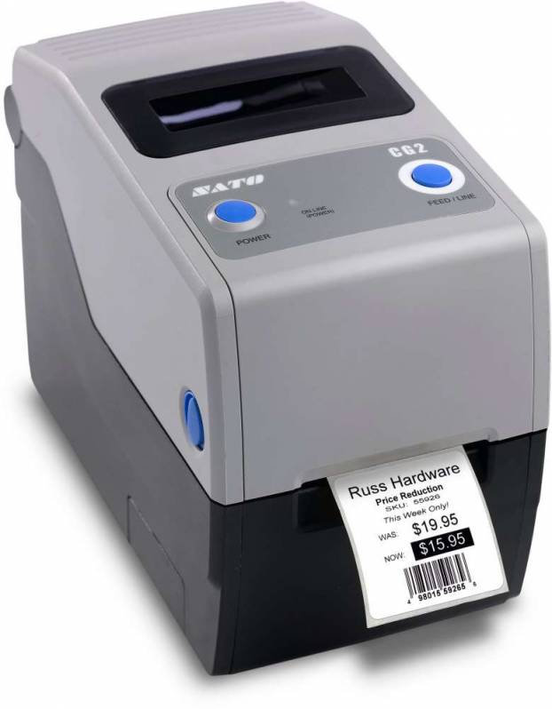 Sato WWCG20032, CG208TT Etikettitulostin, USB + RS-232C, RoHS-yhteensopiva