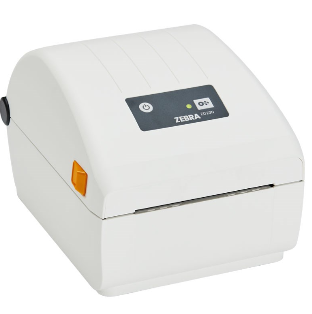 Zebra ZD23042-D0EC00EZ, Direct Thermal Printer ZD230, Standard EZPL, 203 dpi, EU and UK Power Cords, USB, Ethernet - Image 2