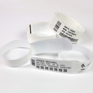 Zebra ZIPRD3015155, Wristband, Ranneke, Polypropylene, 30x362mm, Direct Thermal, Z-BAND ULTRASOFT , Coated, 25mm Core, RFID, 178/ROLL, 3/BOX