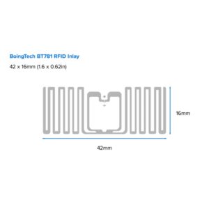 Zebra ZIPRT3016946, Z-ULTIMATE 2500T 44mm x 19mm RFID-lämpösiirtopolyesteritarra, 76MM CORE, RFID. 5000/Roll