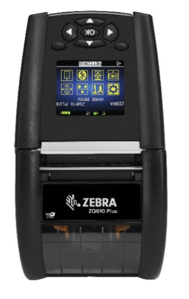 Zebra ZQ61-AUWAE14-00, ZQ610 Plus, 2 tuuman kannettava mobiilitulostin, 48mm, Mini-USB, RS232, Bluetooth (BLE), Wi-Fi (802.11ac)
