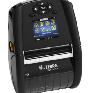 Zebra ZQ62-AUFAE14-00, ZQ620 Plus, 3"/72mm, kannettava mobiilitulostin, Mini-USB, RS232, Bluetooth (BLE), Shoulder strap, Belt clip