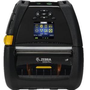Zebra ZQ63-AUWAE14-00, ZQ630 Plus 4"/104 mm, kannettava mobiilitulostin, Mini-USB, RS232, Bluetooth (BLE), Wi-Fi (802.11ac), Shoulder strap, Belt clip