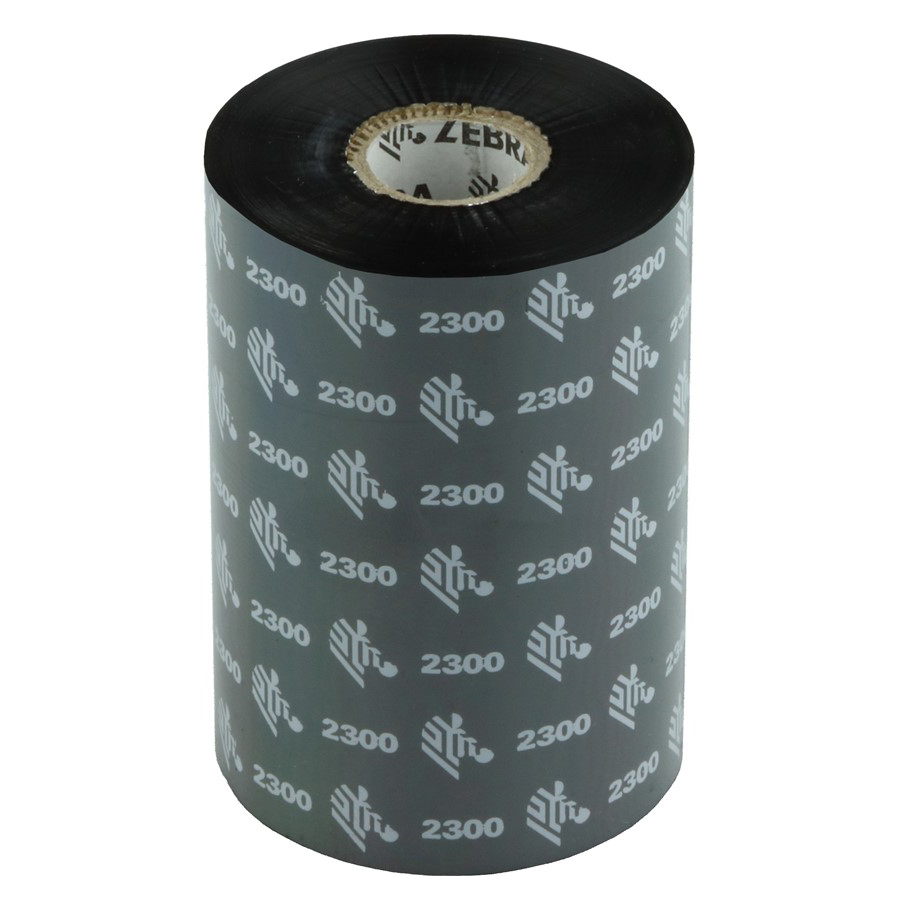 Zebra 02300BK17045, ZEBRA TT RIBBON WAX 170MM 450M. Unit sales is a box. Qty by box is 12 rolls