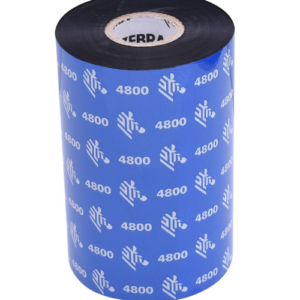 Zebra 04800CT11007, Zebra 4800 Standard Hartsinauha, Musta, 110 mm x 74 m - Image 2