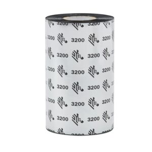 Zebra 03200BK10245, ZEBRA TT RIBBON 102mm 450M. Unit sales is a box. Qty by box is 6 rolls