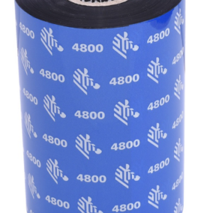 Zebra 04800BK13145, Zebra 4800 High-Performance Hartsinauha, Musta, 131 mm x 450 m, 12 kpl per laatikko