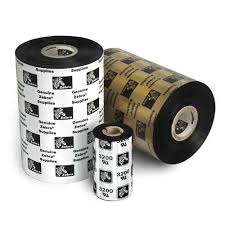 Zebra 05319BK13145, Zebra 5319 Suorituskykyinen Vahalämpösiirtonauha Black 131 mm, 6 kpl per laatikko