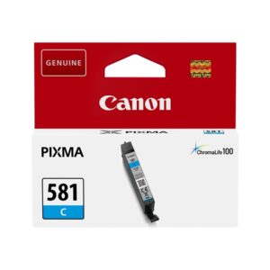 Canon 2103C001, CLI-581 C, Cyan/Syaani mustekasetti Alkuperäinen