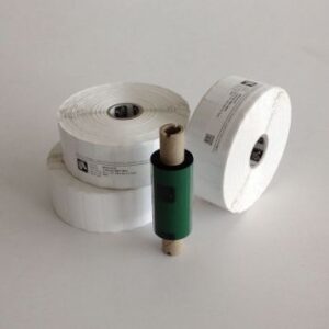 Zebra 3003253 - Z-ULTIMATE 3000T WHITE, 25 mm x 13 mm, Thermal Transfer, Coated Polyester, Core 25 mm Label