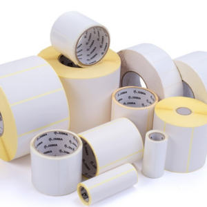 Zebra 3006096 - Z-ULTIMATE 3000T WHITE, 20 mm x 180 mm, Thermal Transfer, Coated Polyester, Core 76 mm Label