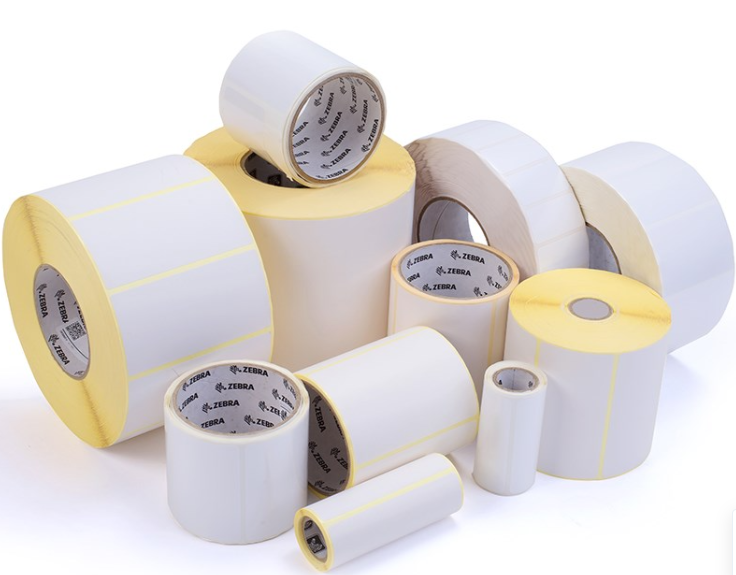 Zebra 3006096 - Z-ULTIMATE 3000T WHITE, 20 mm x 180 mm, Thermal Transfer, Coated Polyester, Core 76 mm Label