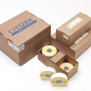 Citizen 3184060 - 102 mm x 152 mm, Thermal Transfer, Korkealaatuinen Materiaali, Core 76 mm Label